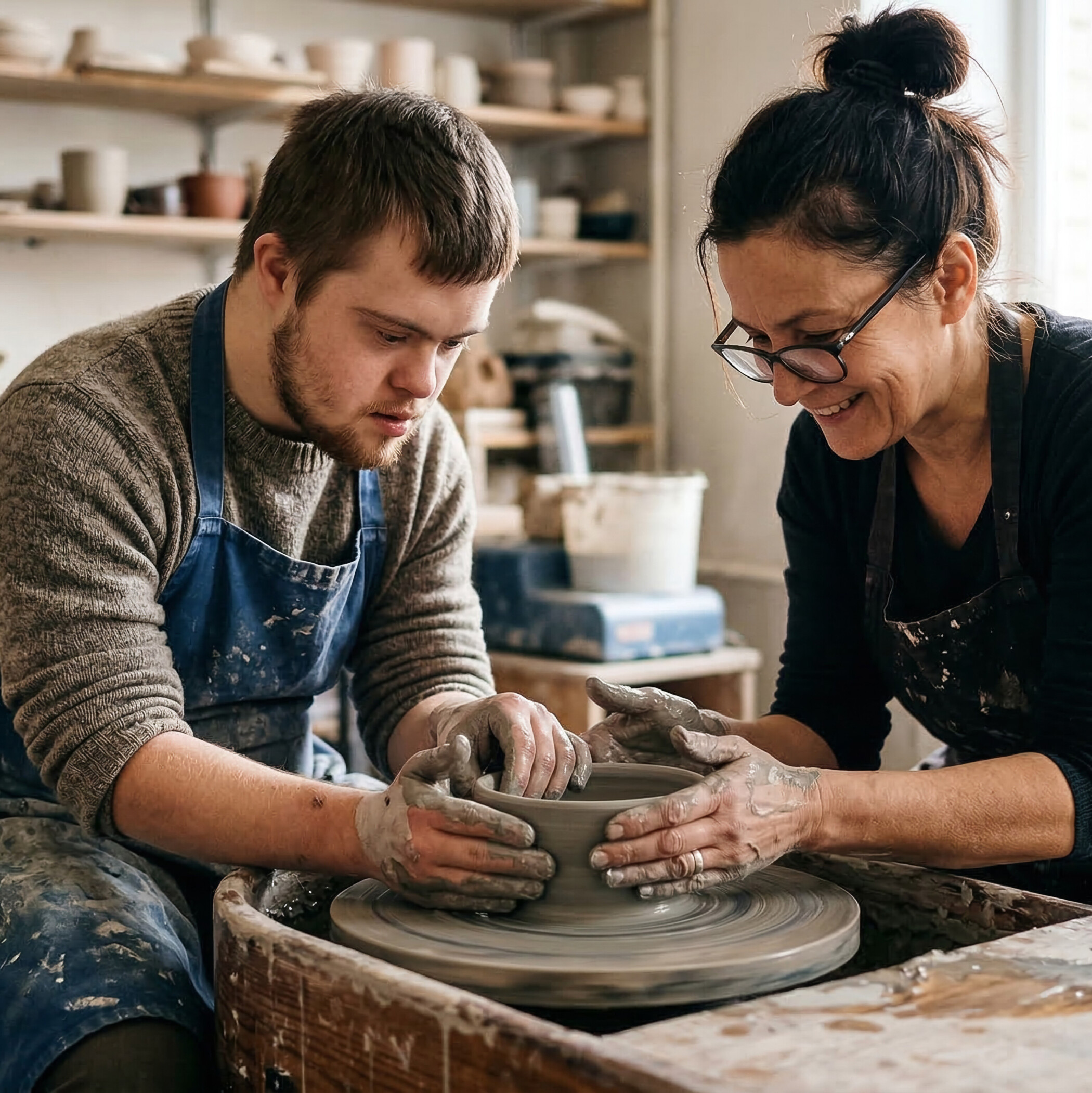 Handwerk Töpfern